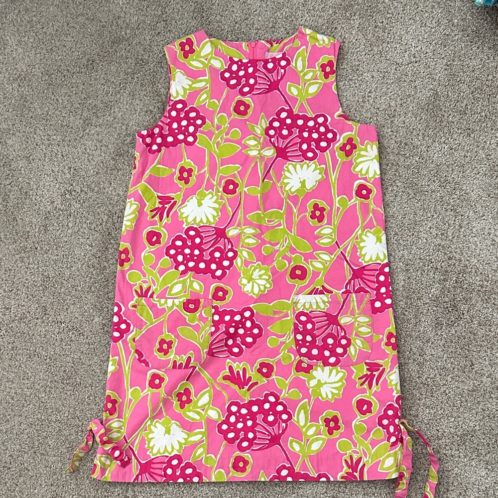 Lilly Pulitzer Girls Shift Dress - Size 14